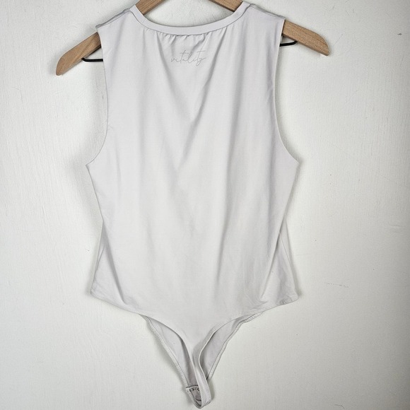 NEW Vitality Balance Athletica Allora Bodysuit XXL Grey High Neck NWT - Picture 5 of 9